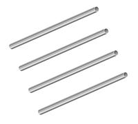 LAVMHAB Lot de 4 tubes ronds en acier inoxydable 304 - Diamètre extérieur : 8 mm - Épaisseur de paroi : 0,5 mm - Longueur : 200 mm