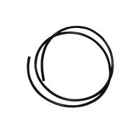 LAVMHAB Tube en silicone flexible de 5 mm de diamètre intérieur x 8 mm de diamètre extérieur de 1,5 m pour transfert de pompe (noir)