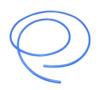 LAVMHAB Tube en silicone flexible en caoutchouc de silicone 4 mm x 7 mm DE 1,5 m (DI x DE), tuyau d'air pour transfert de pompe (bleu)