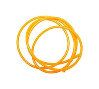 LAVMHAB Tube en silicone flexible pour pompe à eau et à air - 4 mm x 7 mm x 3 m (DI x OD) - Orange