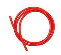 LAVMHAB Tube en silicone pour transfert d'air et d'eau - 4 mm x 10 mm x 3 mm d'épaisseur - 3 m - Rouge