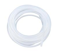 LAVMHAB Tuyau en silicone 3 mm ID x 7 mm OD 8 mètres de longueur, tuyaux de qualité alimentaire Tuyau flexible Transparent pour eau et air pour pompe de transfert