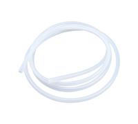 LAVMHAB Tuyau en silicone 6 mm ID x 10 mm OD 3 mètres de long, tuyaux de qualité alimentaire flexibles transparents pour eau et air, tuyau pour pompe de transfert