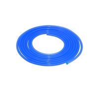 LAVMHAB Tuyau en silicone flexible, diamètre intérieur x diamètre extérieur : 7 mm, diamètre extérieur : 10 mm, longueur : 3 m, pour transfert de pompe (bleu)