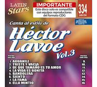 Lavoe, Hector - Hector Lavoe 3-Latin Stars Karaoke