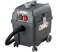 Lavor 0.052.0019 0019-Aspirateur professionnel de poussières et liquides Pro Worker EM 1200/1400W 70L/s 24/2400 vide kPa/mmH2O cuve 30 lt, acier