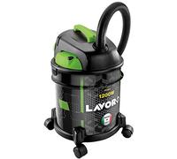 LAVOR Aspirateur Eau et Poussière RUDY 1200 S , Réservoir acier 20 litres, Puissance d'aspiration 18 kpa, 1200 Watt max, Flexible 1,5 mètres