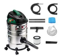 Lavor Aspirateur multifonction KOMBO 4 EN 1-1200 Watt max, 18 kPa, 30 litres/seconde, réservoir 14 + 14 litres. Aspirateur, aspirateur vide cendres, aspirateur liquide, fonction de soufflage.