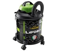 JOKER 1400 S Aspirateur Eau et Poussière, Réservoir Acier 20 litres, Puissance d'Aspiration 18 KPA, 1400 Watt Max, Flexible 1,5 mètres