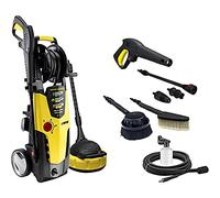 Lavor Nettoyeur Haute Pression STM 160 WPS PLUS avec Programmes de Lavege et Brosse Fixe, Brosse Rotative, Accessoire pour Nettoyage Sols, Puissance 160 bar max, Débit 510 l/h max, Moteur 2500W
