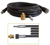 Lavor Tuyau haute pression 6.010.0017 Adapté pour (marque de nettoyeur haute pression) Lavor, Einhel