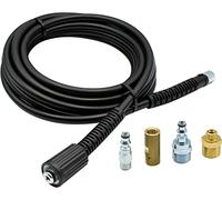 LAVOR Tuyau haute pression/rallonge de tuyau haute pression 6 mètres emballé pour nettoyeurs haute pression d'eau froide ligne Hobby, noir
