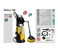 Lavor Nettoyeur Haute Pression Eau Froide Galaxy 160 avec Enrouleur, Deus Brosses et Accessoire Lave-sols, Pression 160 Bar Max, Débit 510 l/h Max
