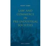 Law And Commerce In Pre-Industrial Societies