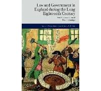 Law And Government In England During The Long Eighteenth Century