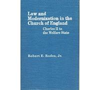 Law And Modernization In The Church Of England