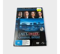 Law And Order Criminal Intent The First Year - Vincent D'onofrio Dvd