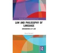 Law And Philosophy Of Language