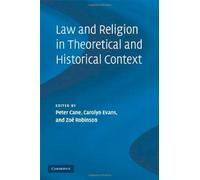 Law And Religion In Theoretical And Historical Context