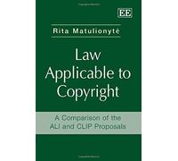 Law Applicable To Copyright