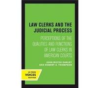 Law Clerks and the Judicial Process by Robert S. Thompson Paperback Book Robert S. Thompson (Auteur)