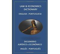 Law & Economics Dictionary English Portuguese
