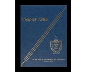 Law Enforcement-Criminal High School - 1986 Yearbook | Official Classmates® Premium Reprint | Authentic Archival Edition | Softcover