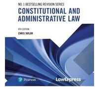 Law Express Constitutional and Administrative Law - Chris Taylor - Pearson Education Limited - Livre en Anglais - Paperback Chris TaylorChris Taylor (Auteur)