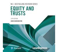 John Duddington – Law Express: Equity and Trusts – Broché – Livre en anglais