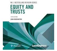 Law Express Equity and Trusts - John Duddington - Pearson Education Limited - Livre en Anglais - Paperback John DuddingtonJohn Duddington (Auteur)