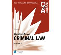 Law Express Question and Answer: Criminal Law - [Livre en VO] Unknown (Auteur)