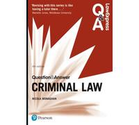 Law Express Question And Answer: Criminal Law