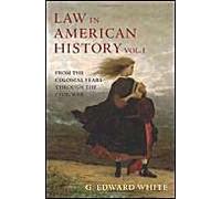 Law In American History, Volume 1