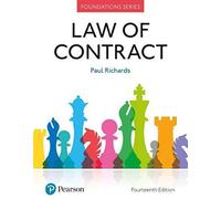 Law of Contract - [Livre en VO] Unknown (Auteur)