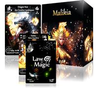 Law Of Magic - Deck Malikia Reine Azynthris - 72 Cartes à Collectionner Uniques - Français - Magie du Feu