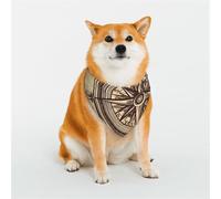 Law of The Compass Bandana de navigation pour chien Taille M Réglable Triangle Bavoirs Double Écharpe réversible Lavable Mouchoir quotidien pour chien de taille moyenne et grande taille Cadeau