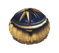 Law of the Compass Navigation Bonnet de douche réutilisable pour femme, double couche imperméable à l'eau, un essentiel pour le soin des cheveux