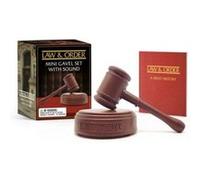 Law Order Mini Gavel Set with Sound by Chip Carter Chip Carter (Auteur)
