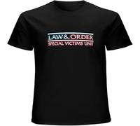 Law & Order SVU Special Victims Unit Men's T-Shirt Unisex Mens Tees Black XXL