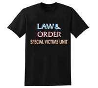 Law & Order SVU T-Shirt Black Graphic Unisex Tee Shirt XXL