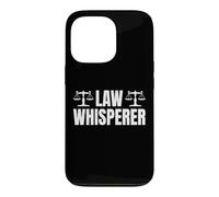 Law Whisperer Avocat Juge Coque pour iPhone 13 Pro
