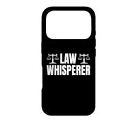 Law Whisperer Avocat Juge Coque pour iPhone 17 Pro