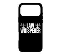 Law Whisperer Avocat Juge Coque pour iPhone 17 Pro Max