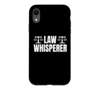 Law Whisperer Avocat Juge Coque pour iPhone XR