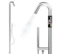 LAWA Douche de Jardin INOX 304 Eau Chaud Froide douchette à Main