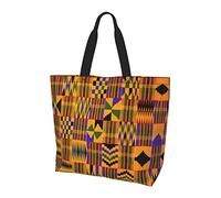 Lawenp Azurite Teal and Foil Gold Oil Marble Pattern Tote Bag with Handles Reusable Tote Bag For Women Teacher Mother as Gifts Washable
