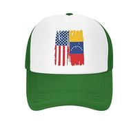 Lawenp Cappello da Baseball USA Venezuela Cappello da Baseball per adulti in rete traspirante Berretto Casual