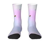 Lawenp Chaussettes mi-mollet avec drapeau de Sao Tomé-et-Principe pour femmes et hommes