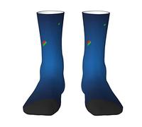 Lawenp Chaussettes mi-mollet avec drapeau de Sao Tomé-et-Principe pour femmes et hommes