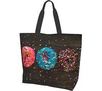 Lawenp Été plage sable étoile de mer coquillage sac fourre-tout grand décontracté femmes épaule sacs à main sacs d'épicerie réutilisables pour le travail Shopping voyage plage